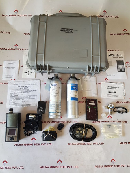 Industrial Scientific Multi-gas Monitor Kit Ibrid Mx6