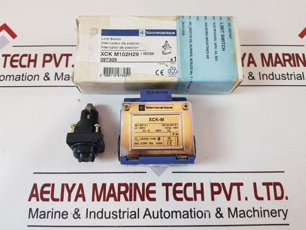 Telemecanique Xck M102H29 Limit Switch Xck-m 500V.