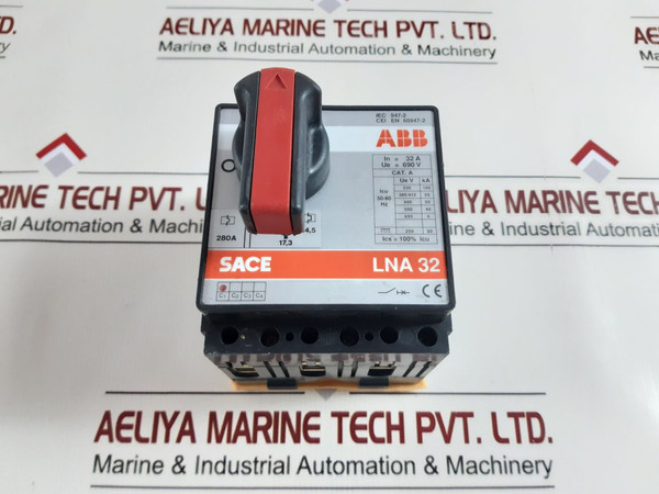 Abb Sace Lna 32 Circuit Breaker Three Phase 32A