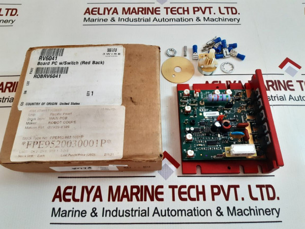 Rv6041 Robot Coupe Board Pc W/Switch