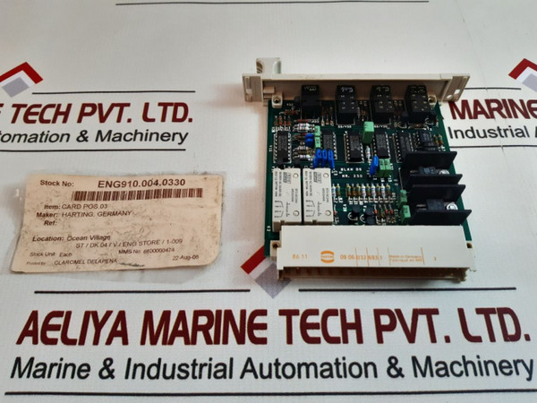 Schroff Blkh 06 Pcb - Harting - Blkh 06 - Card Pos. 03 - Schroff