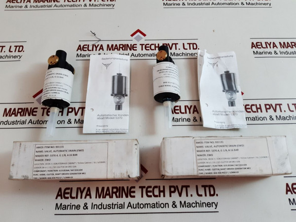 5370.4 Ewo Valve, Automatic Drain (Ewo)