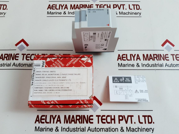 Carlo Gavazzi Ppa01Cm44 3-phase Monitoring Relay