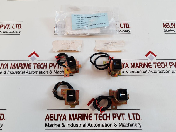 Merlin Gerin 498922 Push Button â€œIâ€ W/ Closing Coil