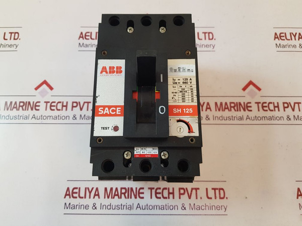 Abb Sace Sh125 Circuit Breaker Iu= 125A Ue= 660V 50-60Hz