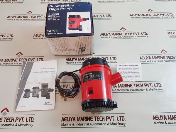 Johnson Pump L2200-2060 Gph 24V Submersible Bilge Pump