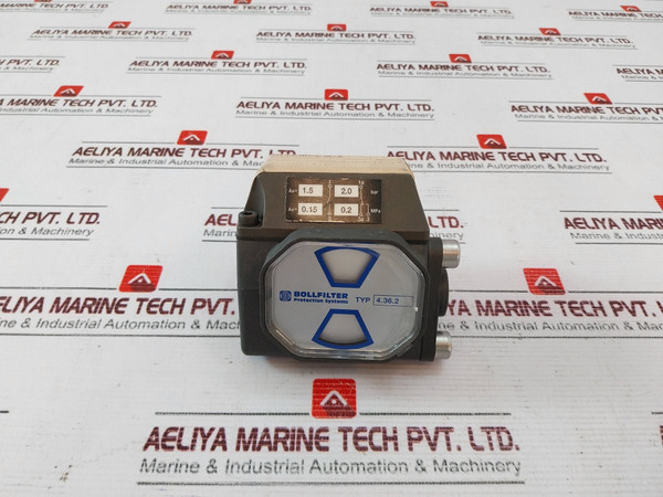 Bollfilter 4.36.2 Different Pressure Contact Indicator