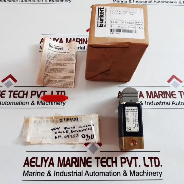 0331 C 2.0 Nbr Ms Solenoid Valve Burkert