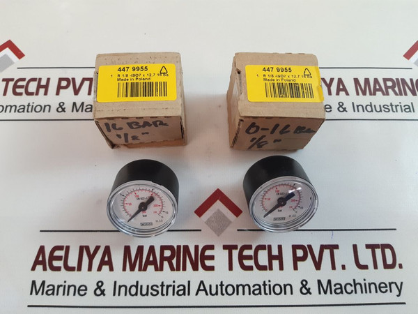 Wika en 837-1 pressure gauge