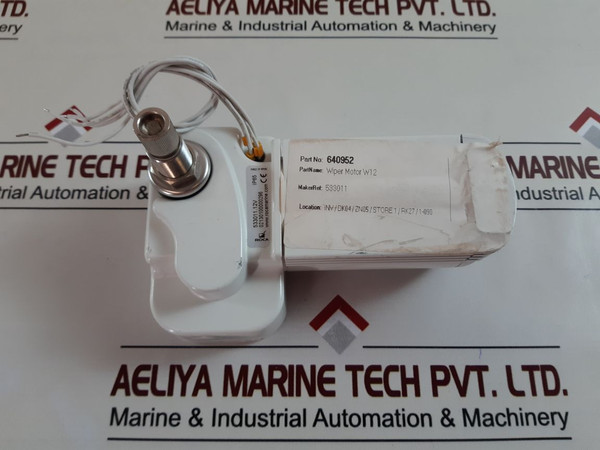 Roca 533011.12V Water Resistant Windshield Wiper Motor Ip65 640952