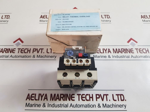 Lr2 D3361 Telemecanique Thermal Overload Relay