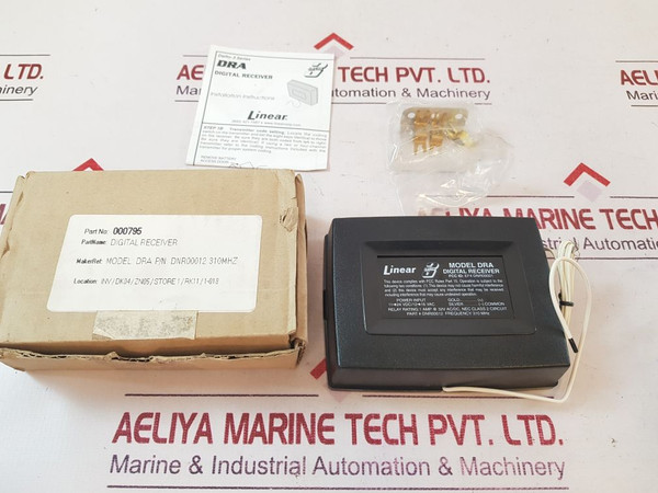 Linear delta 3 dra dnr00001 digital receiver