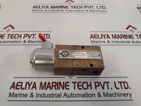 Parker 15Bf127Tfx Solenoid Valve Coil 24Vcc 2W