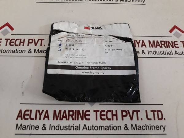 F4734 O-ring 40.16.9300 Framo