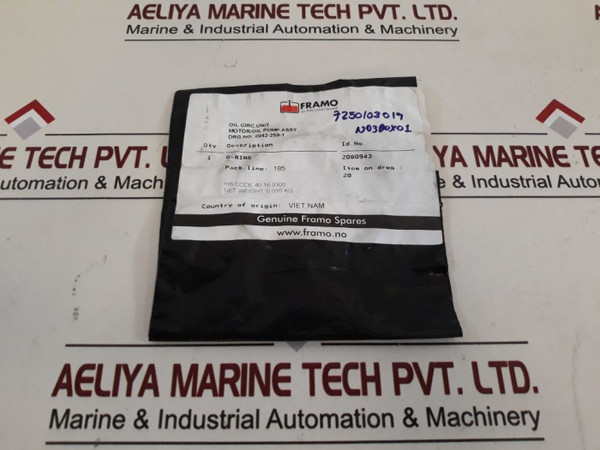 2080943 O-ring 7250103019 Framo