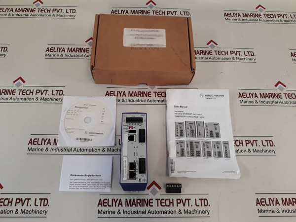 Hirschmann Rs20-0400M2M2Sdhehh05.0.02 Industrial Ethernet Rail Switch 18-30 Vac