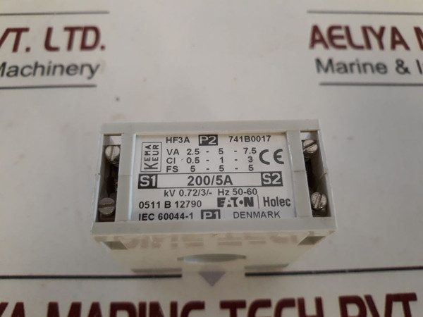 Eaton Hf3A Current- Power Transformer 741B0017