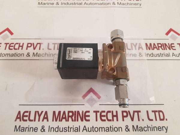 Burkert 0255 A 2,5 Sf Ms Solenoid Valve 906-016