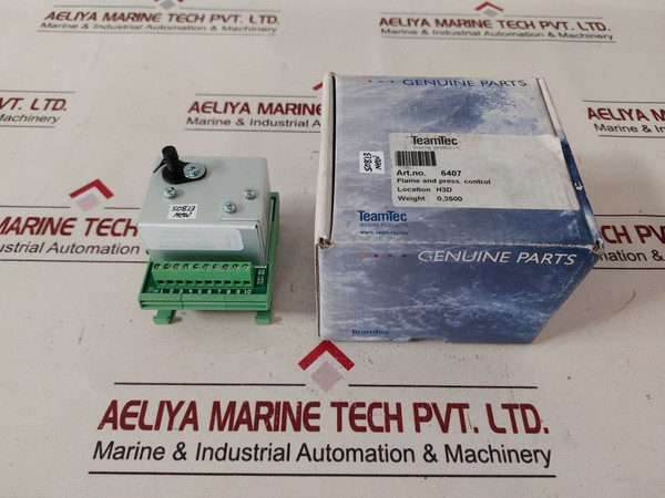 Teamtec T.T.6407 Flame And Pressure Control