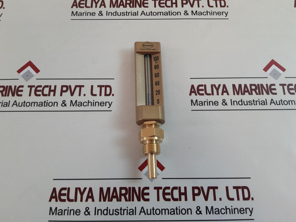 Brannan 0-100C Straight V-line Thermometer