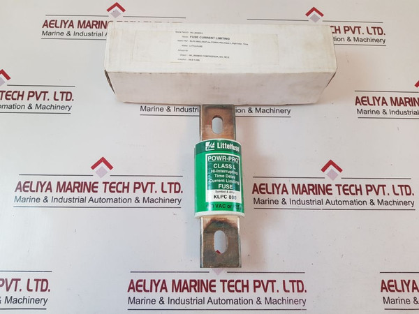 Littelfuse Klpc 800 Hi-interrupting Fuse