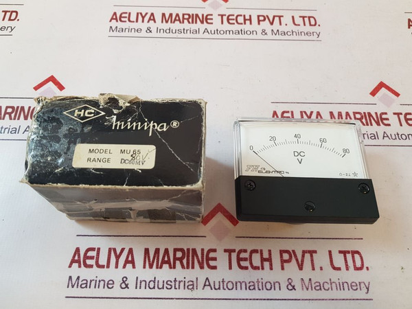 Fn Elektro Mu 65 Voltmeter Dc 80V