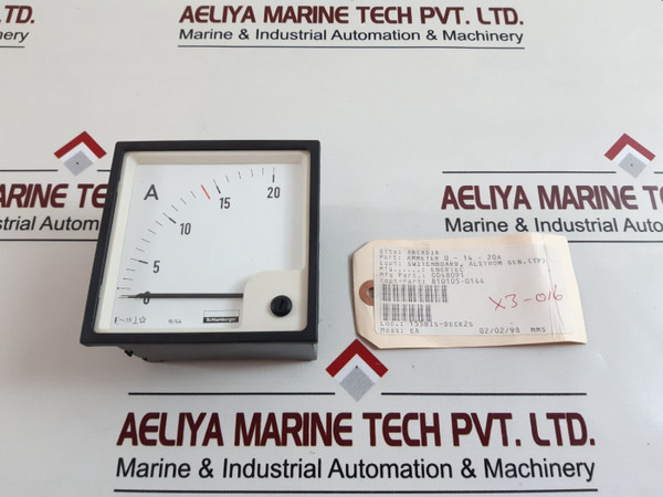 Ammeter 0-14-20A Schlumberger 0048091