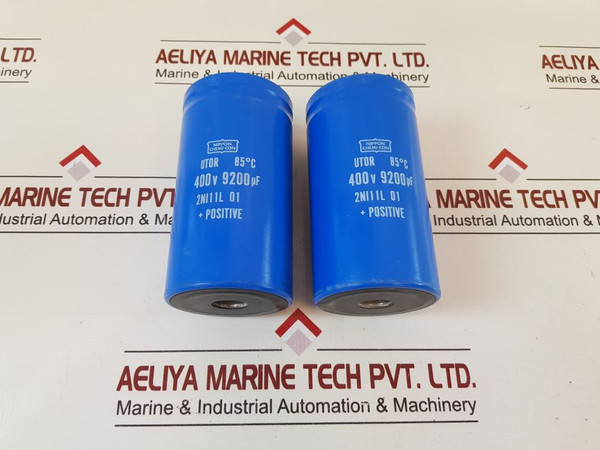 Nippon Chemi-con 2Ni11L 01 Capacitor 400V 9200ÂµF
