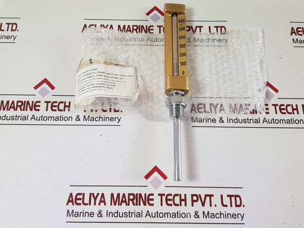 Brannan 0-600Â°C Straight Thermometer