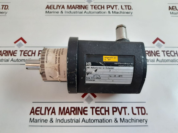 Hartmann & Braun Tgm 4 Cmr Meb Conformer Rotation Angle 0-15/30° 0/4-20Ma 12-36V