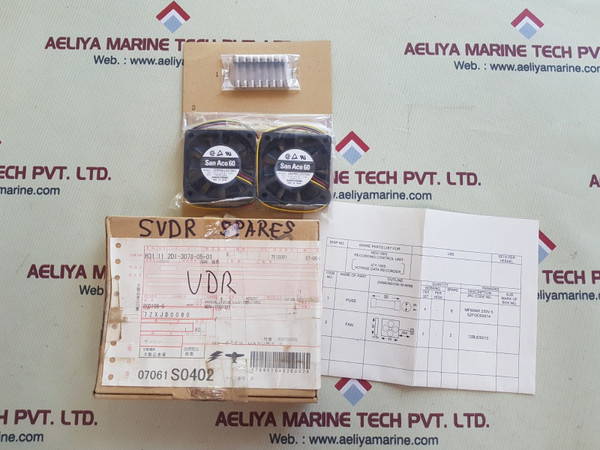 lot of 2x Sanyo denki san ace 60 109p0612s7d01 cooling fan dc 12v --- 0.15a