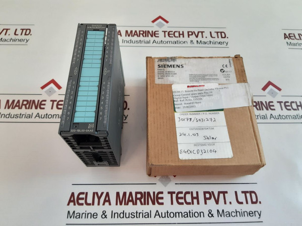 Siemens Simatic S7 6Es7 323-1Bl00-0Aa0 Digital I/O Module E-stand 4