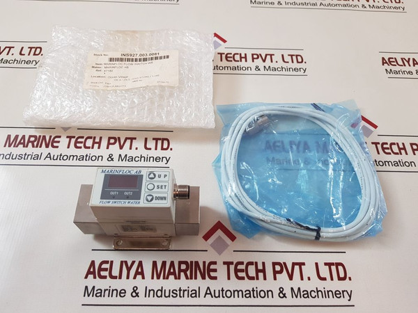 Marinfloc 47180 Flow Switch Water With Connector Cable 1 Mpa