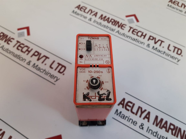 Bircher Tzmab Time Delay Relay 10-250S