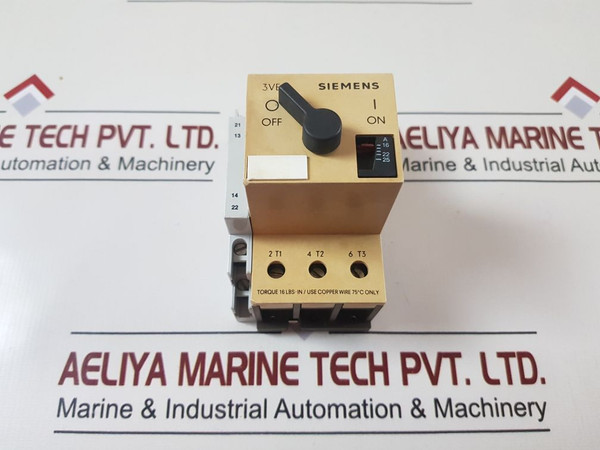 Siemens 3Ve3 000-2Na00 Motor Starter
