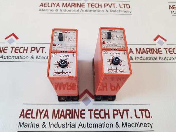 Bircher Tzmaba Time Delay Relay 10-250S Vde 0435
