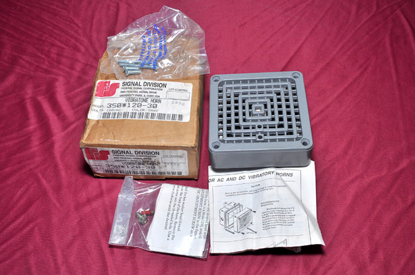 USA Made Federal Signal Vibratone Horn 350-120-30 - B1 Series