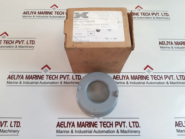 Detcon 897-850700-000 Nema 7 Enclosure Cover W/Glass