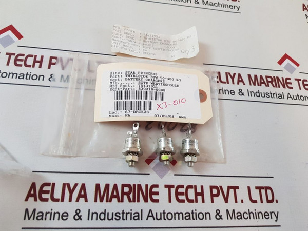 Set Of 3X St Btw50400 Thyristor 75431921