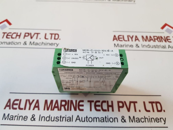 Phoenix Contact Mcr-c-u/U-10V/B-a Isolated Signal Converter