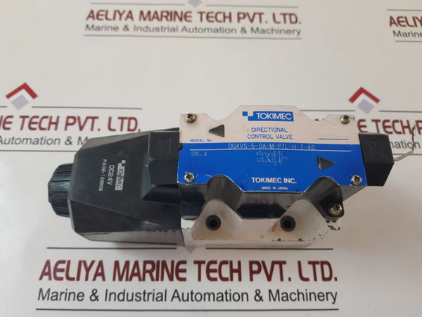 No: Dg4Vs-5-0A-m-p7L-h-7-40 Directional Control Valve Tokimec Inc.