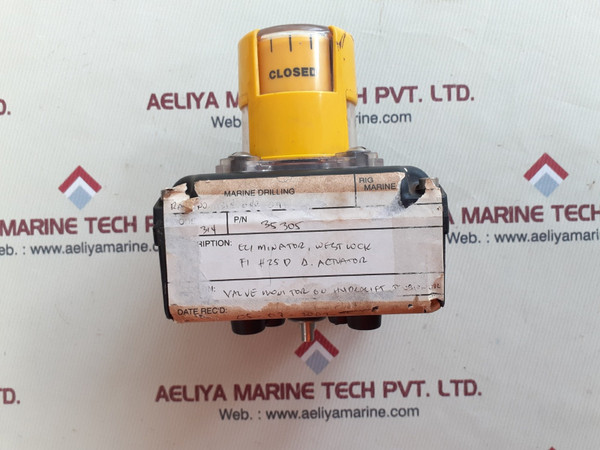 Westlock 3449-by-00-22Wb-000 Valve Position Monitor 1.5 Amps 240 Vac