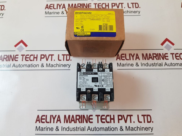 Square D 8910Dpa43V02 Definite Purpose Contactor