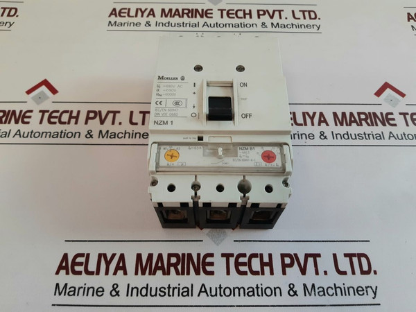 Moeller Nzm B1 Circuit Breaker Nzm B1-m63