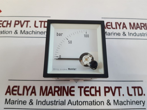 Rudolf R-bc72-00420-bar/0100 Moving-coil Dc Ammeter 100Bar Dc0/4-20Ma