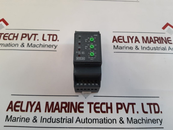 Gic Mg53Bh Voltage Monitoring Relay 415 Vac 48 To 63 Hz