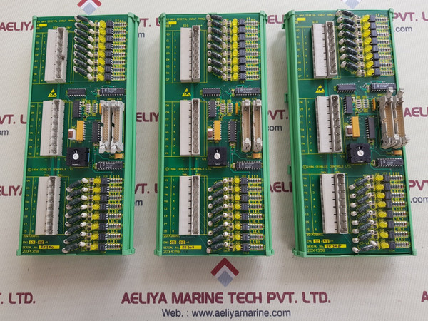 Cegelec controls 20Ã—4358a1sr 16 way digital input panel
