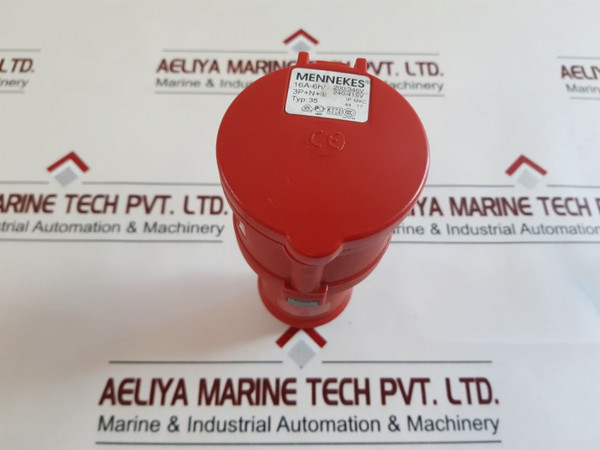 Mkc 17 Mennekes 16A-6H Plug Connector 3P+N+ Typ: 35