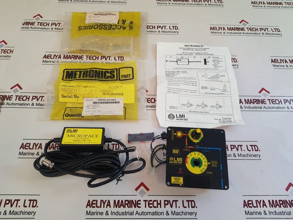 Lmi Milton Roy Control Unit With Mp-100 A/D Converter Set