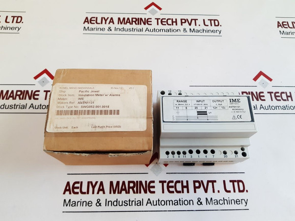 Ime 2684700001 Insulation Meter W/Alarms